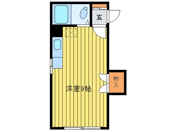 Ｎo.８クリーン シャトーの物件間取画像